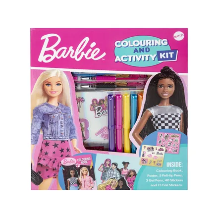 Barbie Colouring Colour & Activity Kit