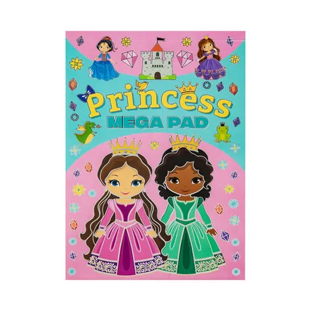 Princess Mega Pad Colouring Book