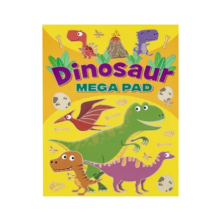 Dinosaur Mega Pad Colouring Book
