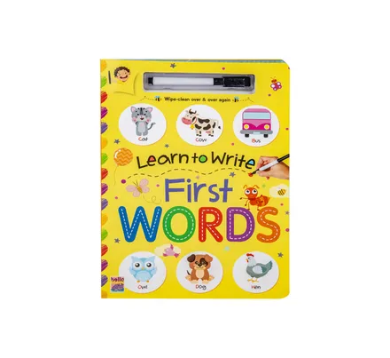 Wipe And Write Educational Books