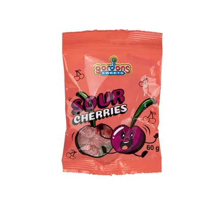 Gordons Sour Cherries, 60g