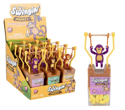 Novelty Kid Swinging Monkey