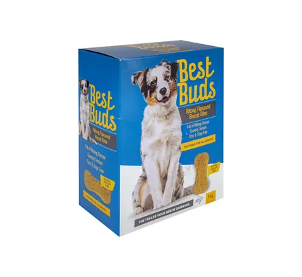 Best Buds Dog Biscuits Biltong 1kg